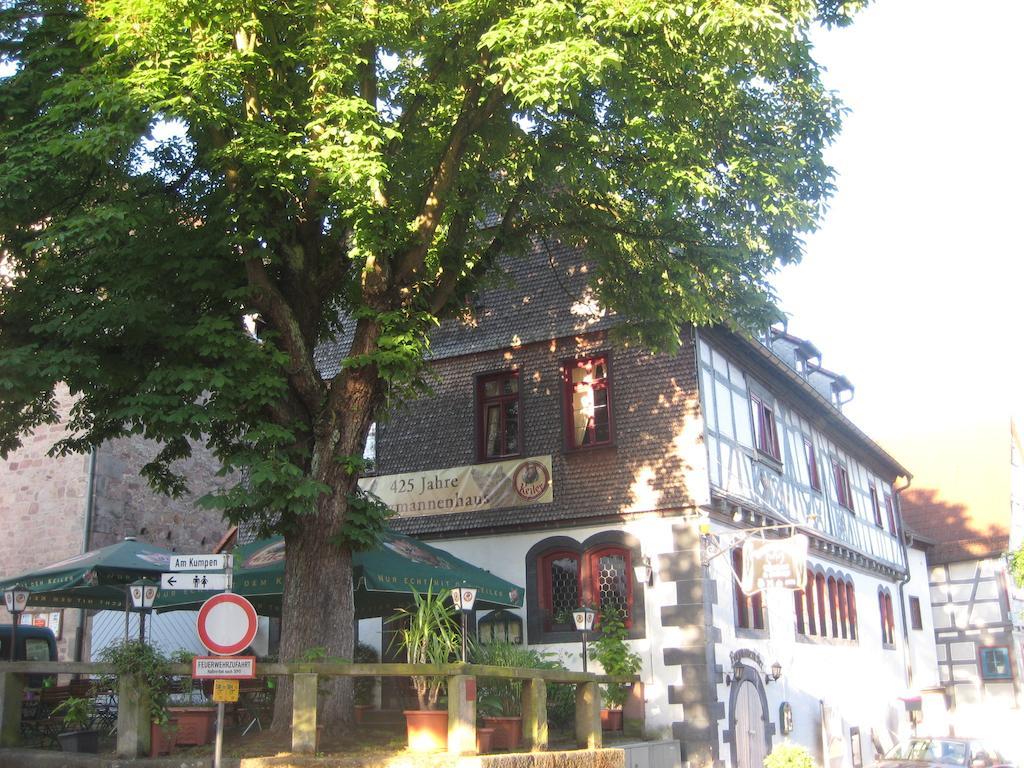 Hotel Burgmannenhaus Steinau an der Straße Exterior foto